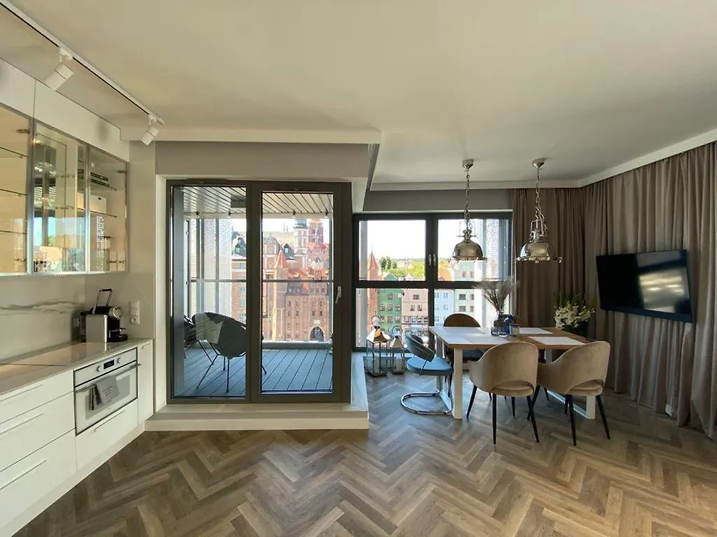 Apartment My River Side Gdansk